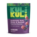 Kuli Kuli Kuliスーパーグミ - バオバブ、エルダーベリー、ビオチンと皮膚のサプリメント - サポート皮膚の健康 - 60非GMO、グルテンフリーのグミ