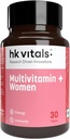 ヒール;thKart HK Vitals Multivitamin Plus Women, アクティブ・ウーマンのための高度な毎日のマルチビタミン | エネルギー、ジョイント、スキン&ヘア用; アイロン、ビタミンC、ベジコラーゲン、ヒアルロン酸&ビオチン、30錠