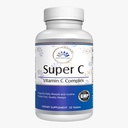 スーパーCビタミンCコンプレックス - 健康のための高効力抗酸化保護 & ローズHIPSと免疫機能 – 50錠, 30日サービング, 1000 mg – GMOフリー, ビーガンフォーミュラ