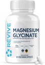 Revive MDの純粋なマグネシウムのGlycinate 200mg -弛緩のための高い吸収の補足、圧力救助、睡眠及び記憶サポート–強い骨、健康なNerve及び筋肉機能(60のサービング)を促進します