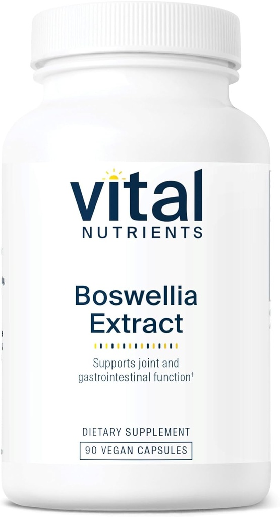 Vital Nutrients Boswellia Extract 400mg | Boswellia Extract Capsules | Herbal Support for Joint, Immune, and Digestive Health | Gluten, Dairy, Soy Free | Non-GMO | 90 Capsules