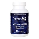 Amen Vitamin D3 5000 - 100 SoftgelsによるBrainMD - 高効力コレステロール - Gluten無料 - 100サービング