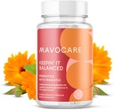 女性のためのMavoCare Probiotic – BV&イースト感染症サポート, pHバランス, 臭気救済, 腸の健康 – プレバイオティクスと30ctビーガンカプセル, 腟の健康と消化のためのカルデラ&ニンニク