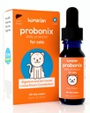 猫のためのヒューマリアンプロボニックス液体プロバイオティクス - 8-Strain Cat Probiotic Drops to Fortify Feline Gut Health, Dental Health, Immunity and More - 30-Day Supply - 肝臓の風味