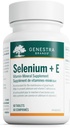GenestraブランドSelenium + E | 抗酸化サポートを提供 | 60錠