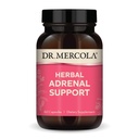 Mercola Herbal Adrenal Support博士、30人(60カプセル)、栄養補助食品、気分とストレス管理、非GMO