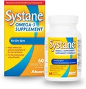 Alcon SystaneのビタミンOmega-3の健康な涙60のSoftgel