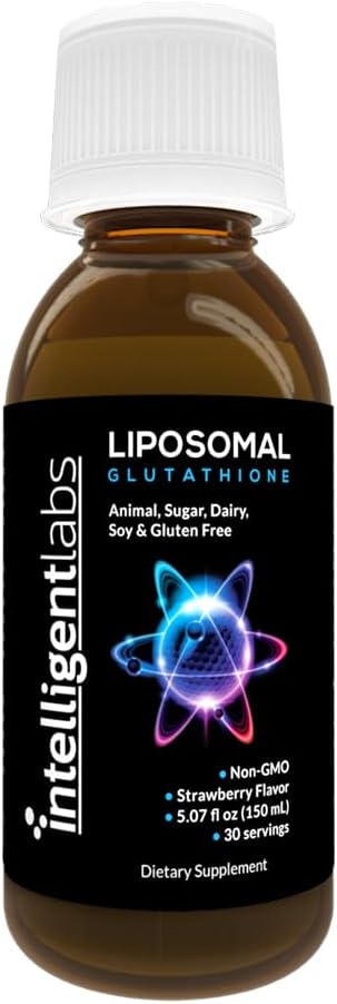 理性的な実験室のLiposomal Glutathione -高度の酸化防止剤、減らされたSetria、サービングの液体の補足の有機物ごとの500MG、30のサービング