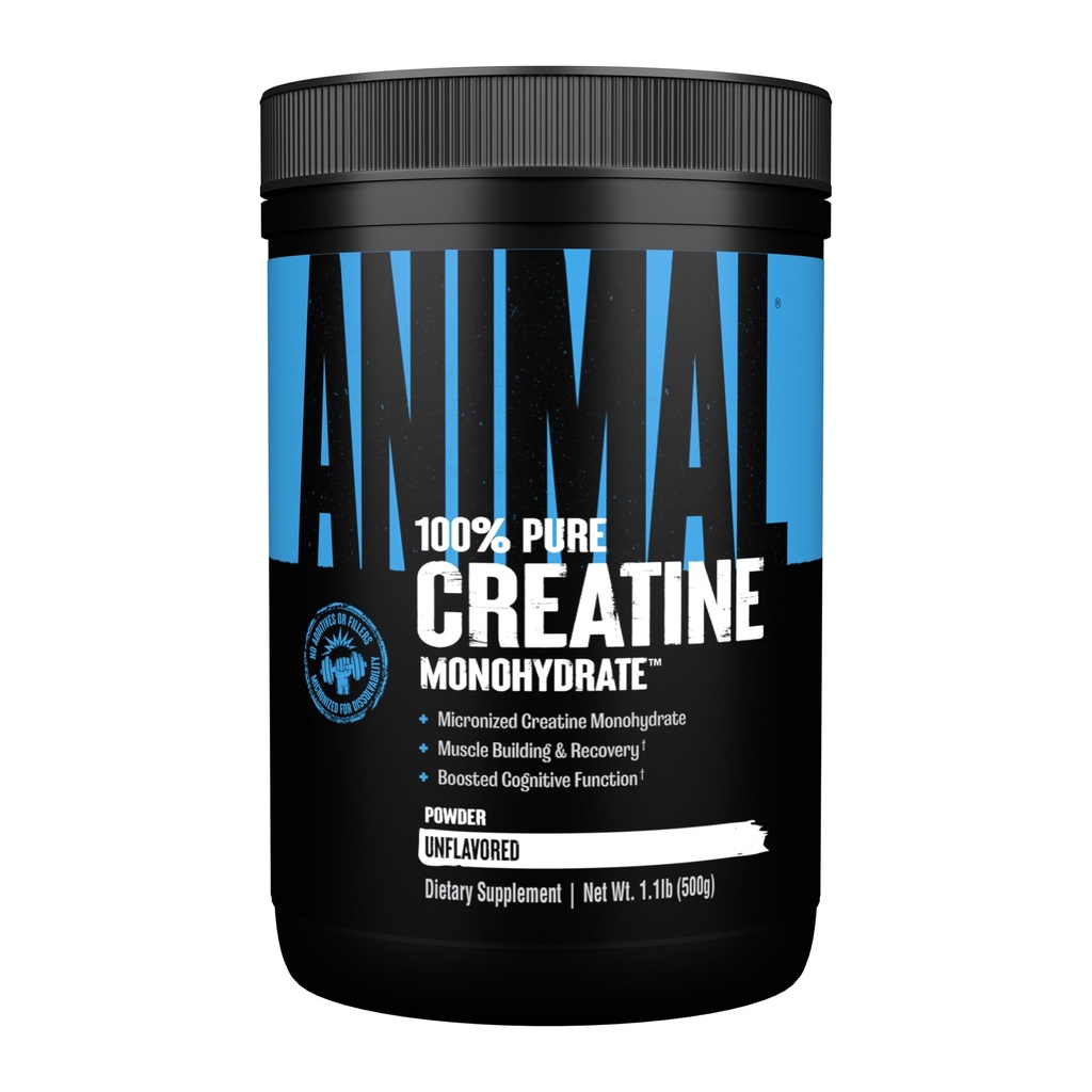 動物の Micronized のクレアチン、 Monohydrate の粉、Unflavored、1.1 lb (500 g)