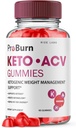 rize labs - Pro Burn Keto ACV Gummies、高度な減量サポート、すべての天然アップルサイダーサプリメント(60ガミー)