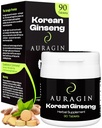 Auragin® は韓国製レッド・ギンセン – 6 年ルーツ – 添加剤やその他の成分 – 100% レッド・パナックス・ギンセン