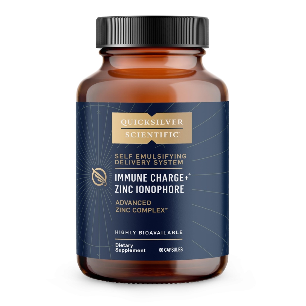 Quicksilverの科学的な免疫充満+亜鉛Ionophore - Quercetin、Luteolin、Hesperetinの免疫+ GIサポート(60のカプセル)と複雑な亜鉛補足