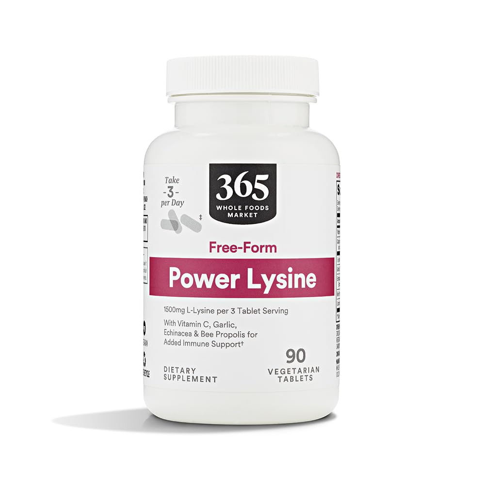 全食品市場、Lysine力、90の計算による365