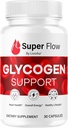 Super Flow Glycogen - SuperFlow Glycogen Support Capsules, Super Flow, Glycogen Support Super Flow, Official SupperFlow Glycogen Support, Super Flow Glyco Optimizer, 30 Capsules for 1 Month