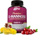 NutriFlair D-Mannose 1200mg、120カプセル - クランベリーとタンポの抽出物 - 自然尿路の健康UTIサポート - ベストDマンノーズパウダー - フラッシュ不純物、デトックスボディ、女性と男性のための