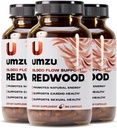 UMZUレッドウッドニトリ酸化物ブースター、3ヶ月の供給 - ビタミンC、ニンニク&ホースチェストナットと窒素酸化物サプリメント - 健康的な循環、血流、エネルギー、スタミナ、毎日の死亡をサポート