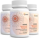 Liposomalのapigenin 500mgのSoftgels - Fisetin、QuercetinおよびTheaflavinsの最適Apigeninの補足- 6か月の供給