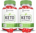 正当ラボラトリーズ(2パックスリムライフ進化 Keto ACVグミースリムライフ1000MG) アップルのサイダーの酢の公式のザクロビートジュースの粉B12のビーガン120のガミー