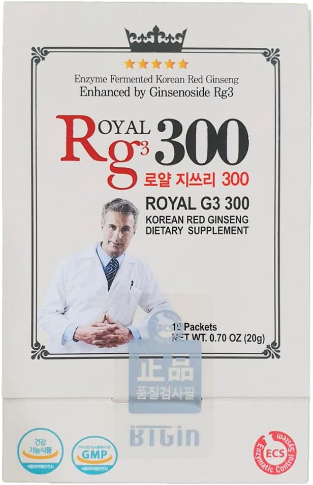 RG3 300- Ginsenosides Rg3高められる(Rg3:50mg/Sachet)韓国の赤いPanaxのGinsengの粉マド、10の磨き粉、まれなGinsenoside