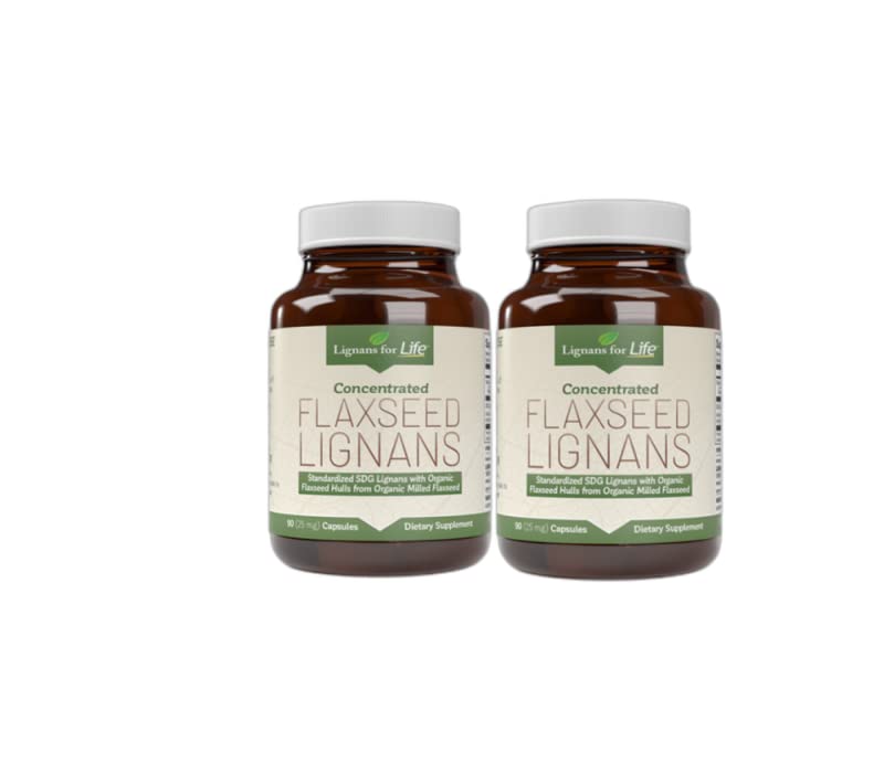犬+ SDG - Omega 3脂肪酸、高繊維酸化防止剤のためのライフ フラクシード ライガン - 助けは犬のための光沢があるコート、消化及び中心の健康の亜麻の種、90の亜麻仁のカプセル、2のパックを改良します