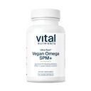 Vital Nutrients Ultra Pure® ビーガンオメガSPM + | 完全菜食主義者(SPM) オメガ3サプリメント | マイナージョイント不快感救済* | グルテン、酪農、大豆フリー、非GMO | 90 ミニソフトゲル