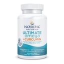 ノルディックナチュラルオメガクルクミン、レモン - 60 ソフトジェル - 1200 mgオメガ-3 + 400 mg 最適化されたクルクミン - 戦闘セルラーストレス - 非GMO - 30 サービング