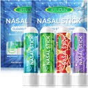 8PCS鼻の棒、鼻の吸入器の棒、Sinusの救助のための吸入器の鼻の棒&Vertigoの救助、アロマセラピーの吸入器は精油+Menthol (ペンキ、風変りな、ラベンダー)となされます