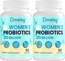 120億CFU Probiotic - 女性のためのMenopauseサポートプロバイオティクス、ホットフラッシュナイトのための自然なMenopause Probioticサプリメントは気分転換のホルモンのバランスのガット及び免疫の健康- 120の帽子を汗します