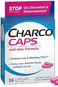 活性炭 260 mg カプセル 36 CP - 購入パックと SAVE (パック 2)