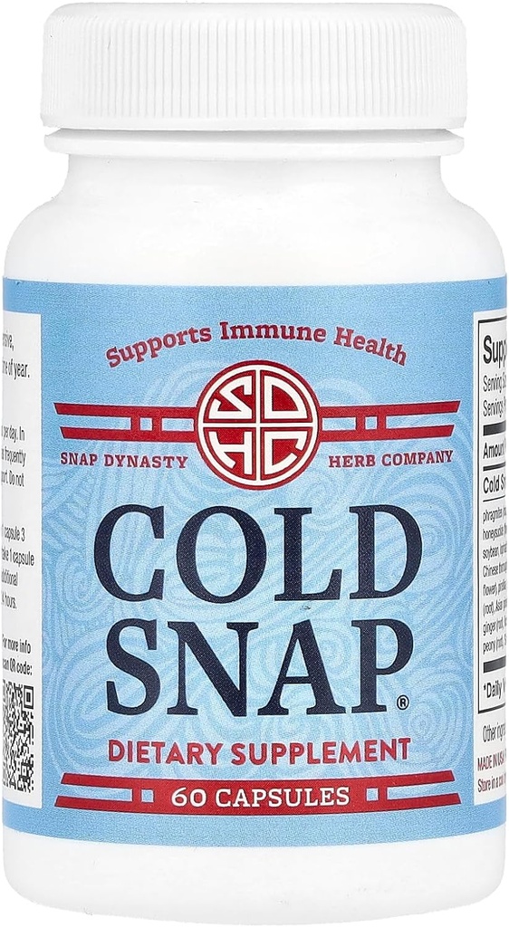 Cold Snap Herbal Supplement 60 Capsules, 2 Pack