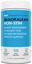 RSP栄養QuadraLean - 興奮剤の自由な重量管理、Metabolism Booster、エネルギー及び食欲サポート - CLA、L-Carnitine、緑茶のエキス、非刺激方式、50のサーブ(包装5月Vary)
