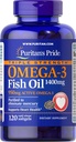 Puritan's Pride Omega-3 魚油 1360 mg Softgels, 120 カウント