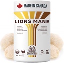 Lions Mane Supplement Powder Ultra Strength 10:1 Organic Lions Mane Mushroom Supporting Memory, Cognition, Brain Health, 8 Ounces / 226 Servings
