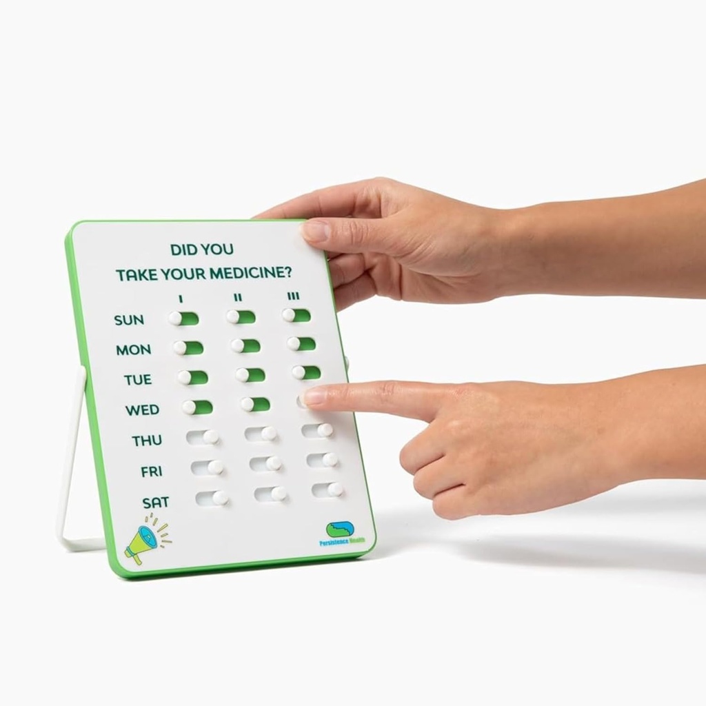 薬用追跡者と丸薬リマインダー | 視覚リマインダー警報 | 7 日、3 回 日 薬用リマインダー | テイク アンド スライド | ノー・セカンド・ダブルドッキング | 高齢者に最適