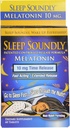 睡眠のSoundly Melatonin 10mgの速い行為、延長解放の睡眠の方式、60サービング、青