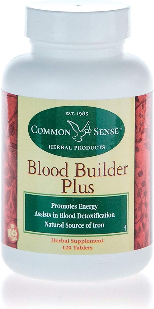 Common Sense Herbal Products Blood Builder Plus: Immune Stimulant (270 Tablets)