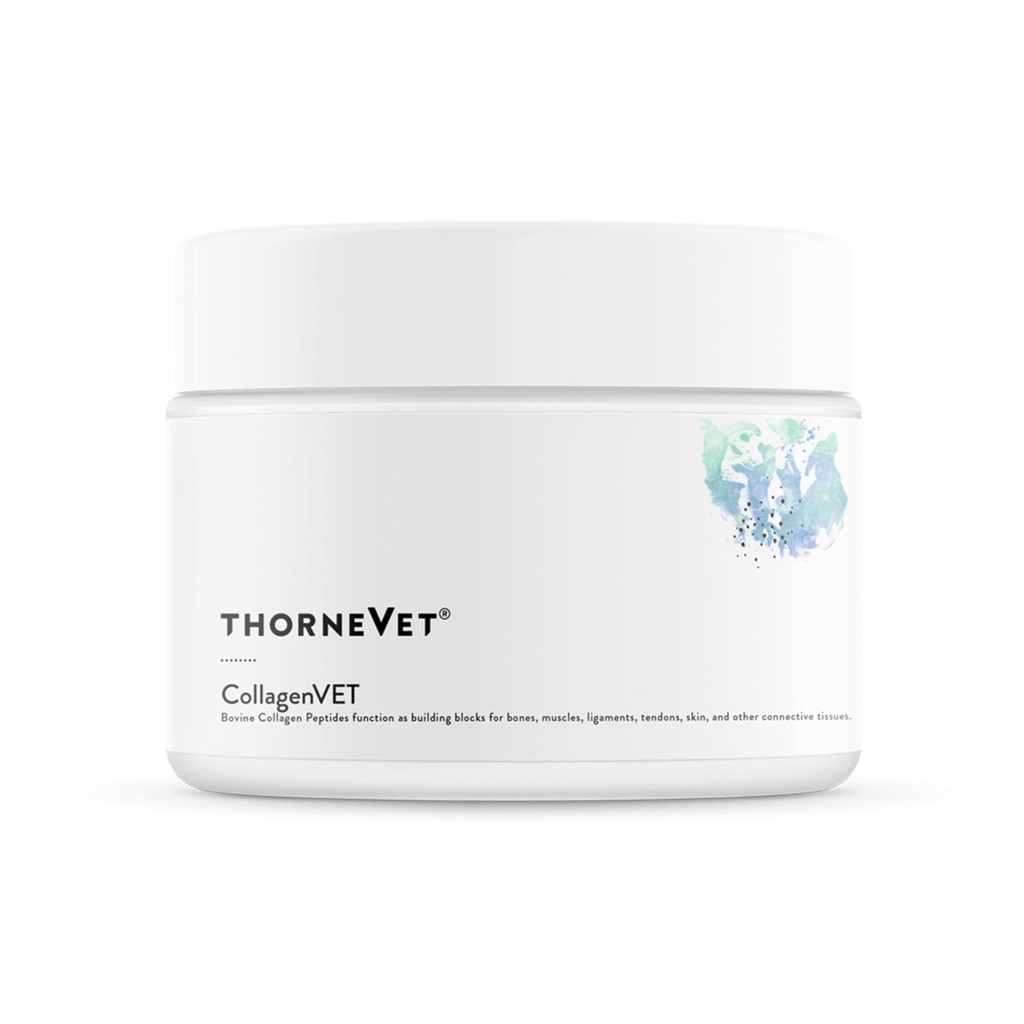 犬と猫のためのThorneVetコラーゲンサプリメント - 健康な関節、筋肉、骨、および皮膚をサポートするための粉末 - 75 Scoops
