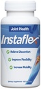 Instaflexジョイントサポートサプリメント - 臨床的にグルコサミン、MSM、ホワイトウィロー、ターメリック、ジンジャー、カイエン、ヒアルロン酸 - 90カプセルの関節リリーフブレンドをスタッド
