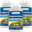最高のNaturals Pregnenolone 30のmg 120のタブレット(120の計算(3)のパック)
