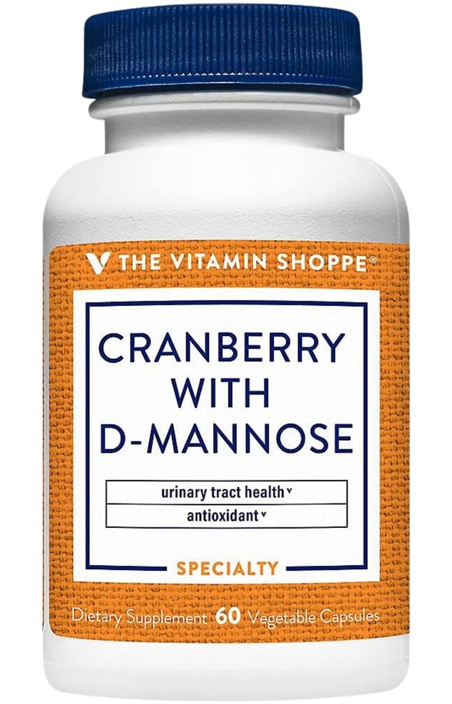 D-Mannose、尿路および膀胱の健康、Cranrichの60mgビタミンCと抗酸化剤(クランベリー濃度)(60ベジギーカプセル)