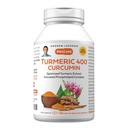ANDREW LESSMAN ターメリック 400mg - 120 カプセル - 最適な利点と吸収のための Phospholipid のコンプレックスとして 95% のクルミノイド、高い効力の標準化されたエキス、Swallow のカプセルへの小さい容易