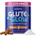 AmatemasによるGlute Y Glow - 筋肉の成長のための女性のクレアチン+ビオチンの補足、グルット サポート、毛皮及び釘–Horchataの味–エネルギー サポート–リーン 筋肉–毎日の性能のブレンド