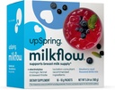 UpSpringミルクフロー電解質 Breastfeedingサプリメントドリンクミックスフェヌグリークフリー、モリンガ&ブルーベリーアサイ味、 Breastミルク供給をサポートするための乳液サプリメント、電解液、16ミックス