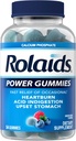 Rolaidsのパワーグミー、時事の心焼けおよび酸の摂取の速い救助、食事療法の補足、滑らかな果実、54のグミー