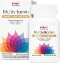GNCの女性のエネルギーおよびMetabolismのMultivitaminの小冊子、臨床的に証明される、カロリー バーン、焦点、100mgカフェイン、活動的な栄養物、免疫、骨、美、鉄、Biotinのタイムード・リリース、90のct