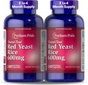 Puritan's Pride Doctors Trust® Red Yeast Rice 600mg、Dietary Supplement、240 Rapid Release Capsules、2パック
