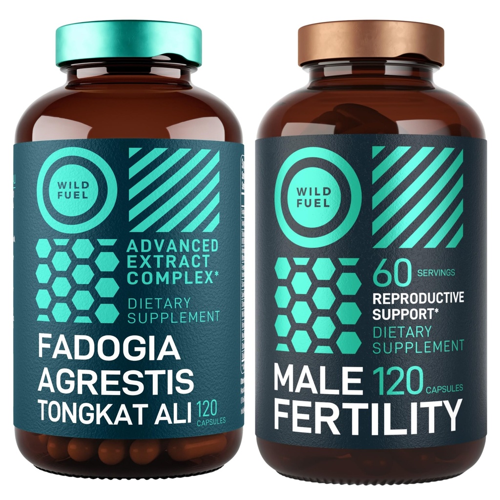 WILD FUELの男性の豊饒およびFadogia Agrestisは最終的な人の健康の束を補います