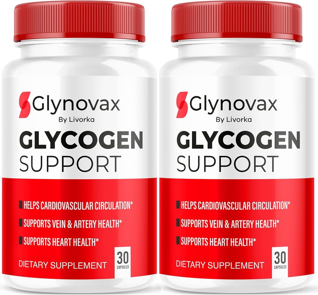 (2 Pack) Glynovax Pills, Glynovax All-Natural Support Pills, Glynovax Official Advanced Formula, Glynovax for Optimal Health, Glynovax Support Pills Reviews, 60 Capsules for 2 Months