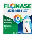 非眠気のためのFlonaseのSensimistのアレルギーの救助の鼻のスプレー、24時間多症状のアレルギーの救助– 60のスプレー