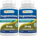 最高のNaturals Pregnenolone 30のmg 120のタブレット(120の計算)